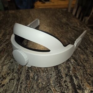 White Adjustable Headband Magnifier